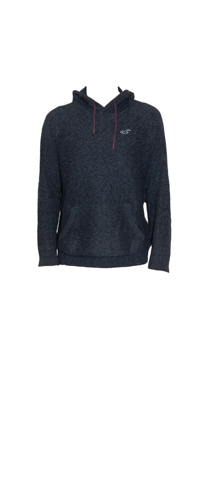 Dark Blue Hollister Hoodie